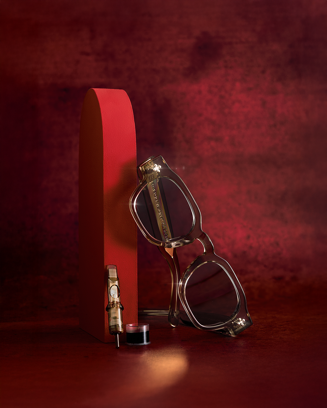 Kasas Ink Tattoo Vision GAFAS BASE ROJA